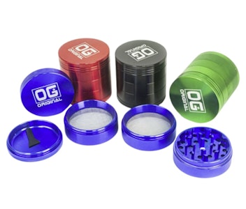 Smoke Arsenal  - OG Original 63mm 4pc Grinder - Black