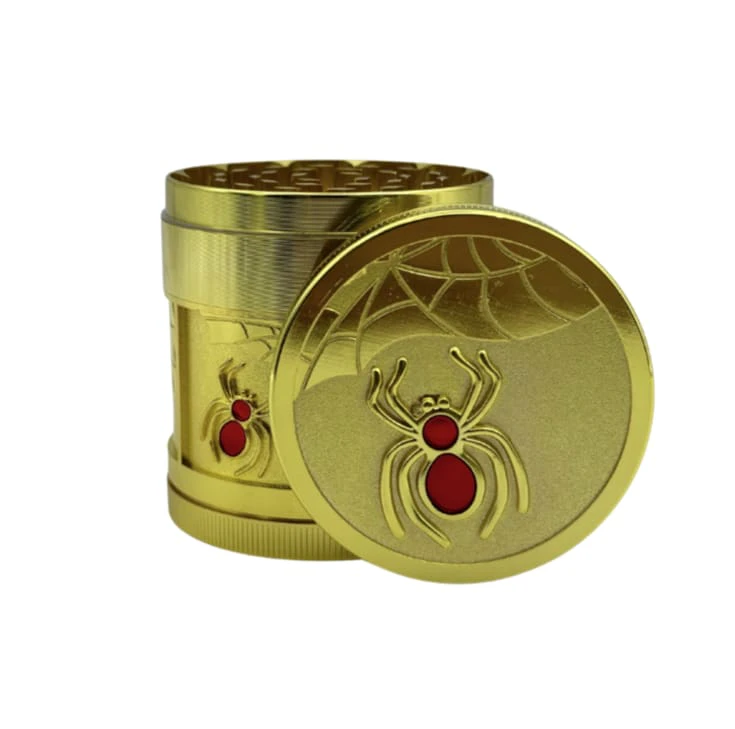 Smoke Arsenal  - Arsenal Spider Gold Rush 63mm 4-Pc Grinder Main Image