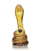 10" Platinum Metallic Cobra Water Pipe