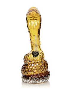 West Coast Gifts - 10" Platinum Metallic Cobra Water Pipe