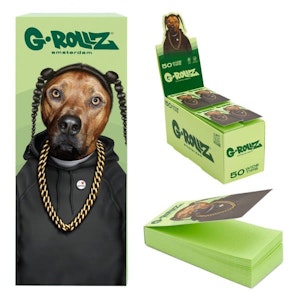 Weed Pool - G-Rollz - Pets Rock Rap Green Filter Tips