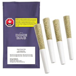 Dime Bag - Dime Bag Sweet Pocket Puffs Pre-Roll 4x0.5g