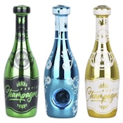 Pipe - Glass Champagne Bottle