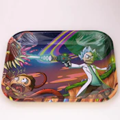 LARGE METAL ROLLING TRAY