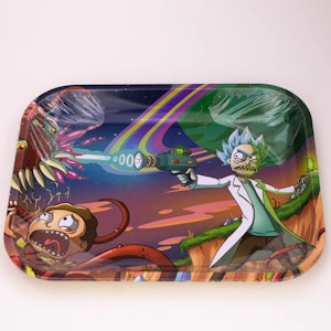 - LARGE METAL ROLLING TRAY