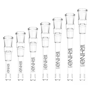 White Rhino - White Rhino - 19mm Glass Downstem (Various Lengths)