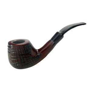 Shire Pipes - 5.5" Engraved Brandy Rosewood Shire Pipe