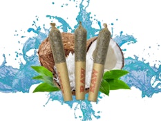 Sweet Island Coconut Disti Infused Joints 3x0.5g - Dab Bods