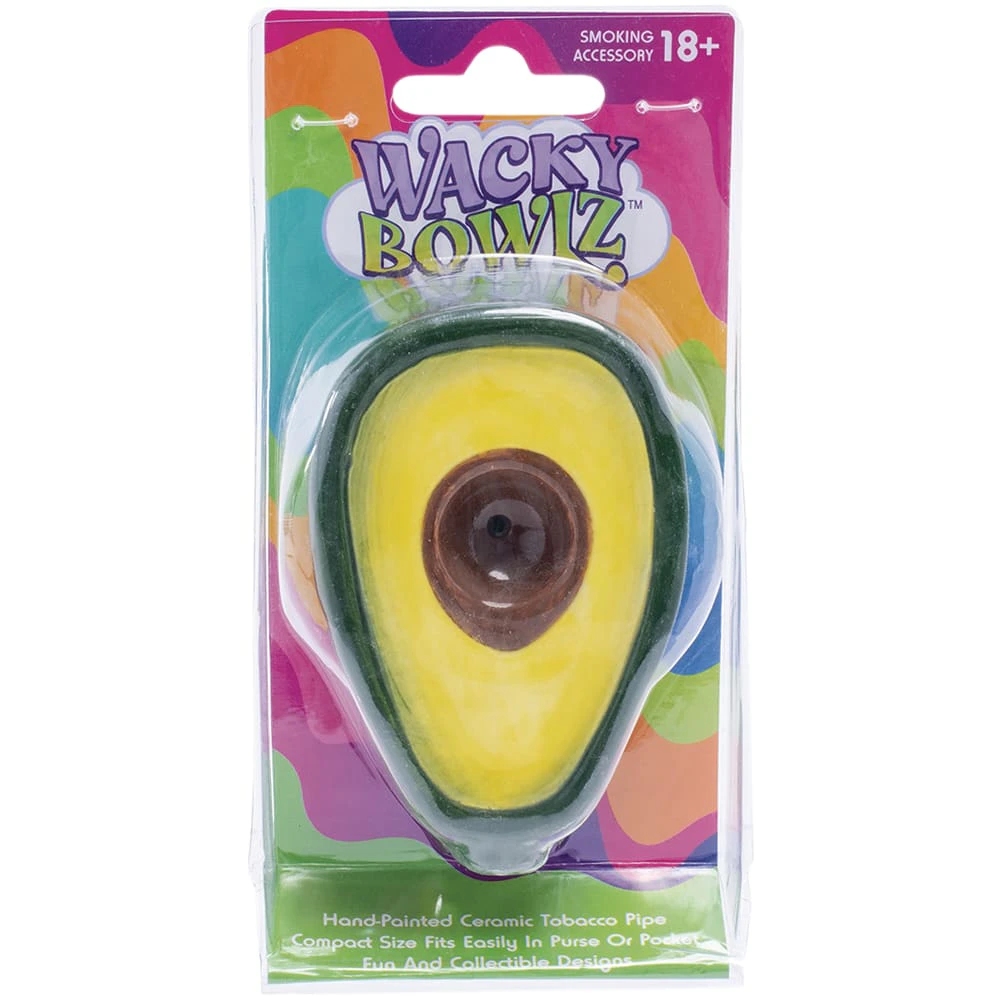 Wacky Bowlz - Wacky Bowlz Ceramic Pipes - Avacado Main Image