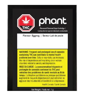 Phant - EGGNOG LIQUID DIAMOND VAPE CART - 1G