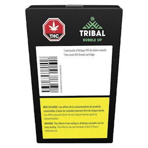 Tribal - Bubble Up Live Resin 1g Prefilled Vape Cartridge