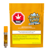 Glacial Gold | HIGH THC Fuzzy Mango | Sativa 1g Vape