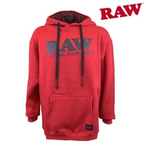 HBI - red raw hoodie