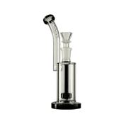 GROOVE | Tube 7" Dab Rig | Black and Clear