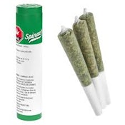 Spinach Green Monster Breath 3x0.5g Pre Rolls