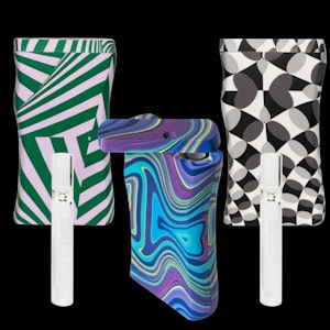 Accessory Distributor - Red Eye Glass Dugout with Glass One Hitter Vortex Design