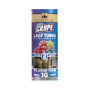 King Palm | Leaf Tube Mini Rolls Blue Grape | 2PK