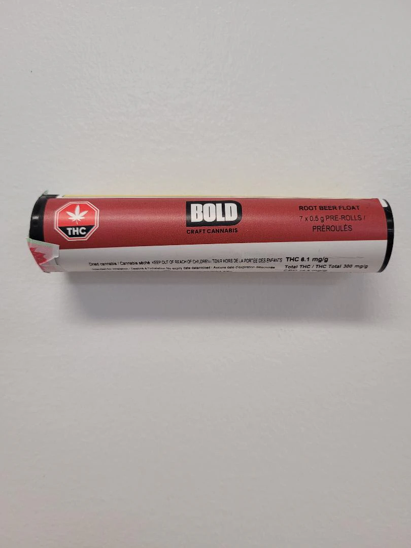 Bold Growth Inc. - Bold Craft Root Beer Float 7x0.5g Pre-Rolls Main Image