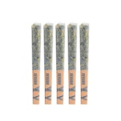 DEBUNK - 24K Gold Sativa Crushed Diamond Infused Pre-Rolls 5x0.5g
