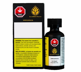 Earthwolf Farms - Super Sativa THC Oil 30ml