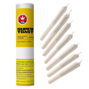 Super Toast - Triple Berry Supreme 7 x 0.5g Pre-Rolls