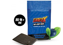 Blueberry Blaster 10 x 0.2g Hash Rip-Strips