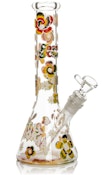 Tie Dye Glow in the Dark 10" 7mm Cheech and Chong Bong