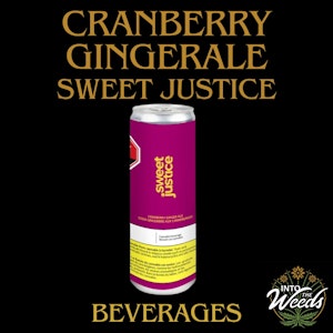 Sweet Justice - Cranberry Ginger Ale  - 355ml