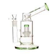 9" Marley Dual Aqua Wave Bong (Lake Green)