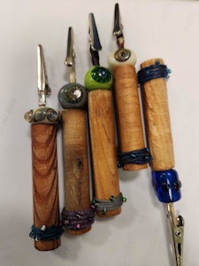 Torygee Glass Works - Handmade Roach Clips - styles vary
