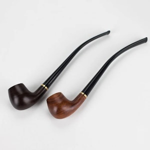 One Wholesale - 10" Assorted Brown Resin Pipes