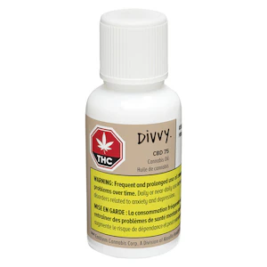 Divvy - Divvy - CBD 75 Oil - 30ml