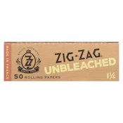 Zig Zag - Unbleached 1 1/4 Rolling Papers - Brown