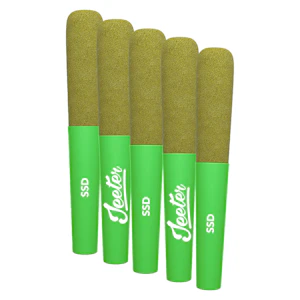 Jeeter - Jeeter - Baby Jeeter Infused Strawberry Sour Diesel Pre-Roll - 5x0.5g
