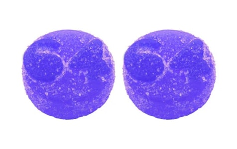 1964 - 1964 - BLUE RASPBERRY CBG:THC LIVE ROSIN GUMMIES