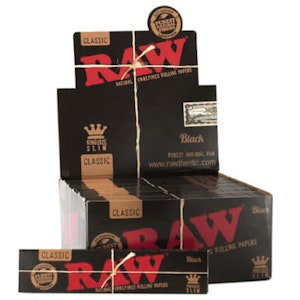 RAW - RAW Black KS Slim Rolling Papers