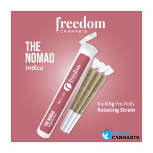 Freedom Cannabis - The Nomad (Gorilla Zkittlez) 3 x 0.5g Pre-Rolls