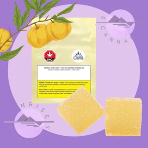 WANA - JAPANESE CITRUS YUZU 2:1 CBD - WANA