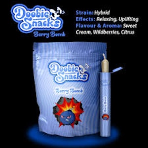 BudNked - Doobie Snacks - Berry Bomb - 4x0.5g