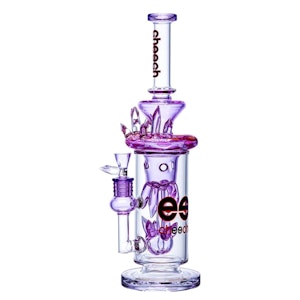 Cheech Glass - 15" Cheech Crystal Galore Water Pipe (purple)