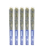 Blue Widow Indica Crushed Diamond Infused Pre-Rolls - 5x0.5g