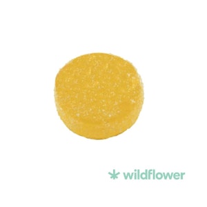 Wildflower - Daily Bliss Lemon Ginger 10mg CBD + 10mg CBG 30 Pack Soft Chews