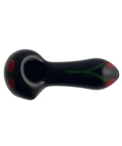 Humble & Fume - Bing-er Black Pipe by Chameleon Glass