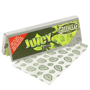 Accessory Distributor - Juicy Jay's 1 1/4 Papers Green Leaf