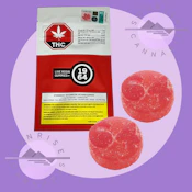 STRAWBERRY WATERMELON (STRAWBERRY COUGH) LIVE ROSIN CHEWS - 1964