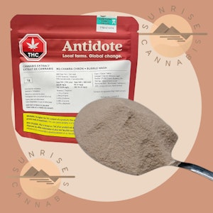 Antidote - KQ CHAKRA CHRON BUBBLE HASH - KOOTENAY QUANTUM - 1G