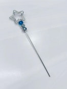 Bud Kitten Star Poker - Blue and SIlver