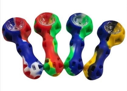 HIT - HIT | Silicone hand pipe with glass bowl