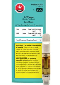 Wildcard Extracts - G-WAGON CURED RESIN VAPE CARTRIDGE | Wildcard Extracts - 1 x 1g |  Rest
