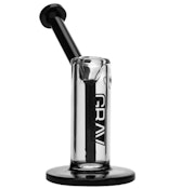 Grav | Small Upright Bubbler with Color Accents | 6"